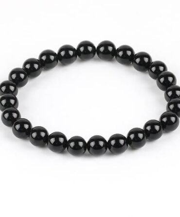 Pulsera Ónix Negra 6mm