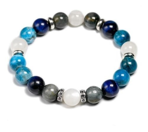 Pulsera Apatita Piedra Luna Labradorita - Image 5