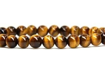 Pulsera Ojo De Tigre 6mm