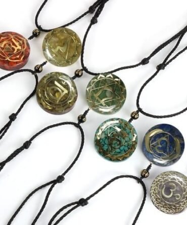 Set X7 Collar Orgonita Para los 7 Chakras