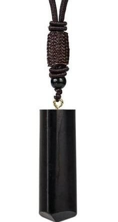 Collar Péndulo Turmalina Negra