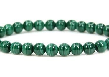 Pulsera Malaquita 6mm