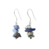 Aretes de plata con lapislázuli natural