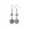 Aretes de plata con jade verde natural, equilibrio y presencia serena. Una joya que conecta con lo esencial.