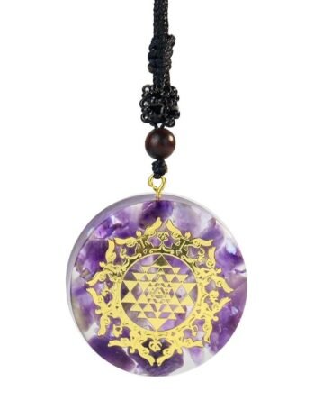 Collar Orgonita Piedra Amatista Varios