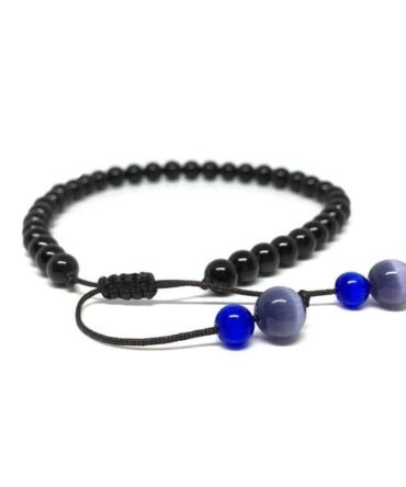 Tobillera Onix y Amatista