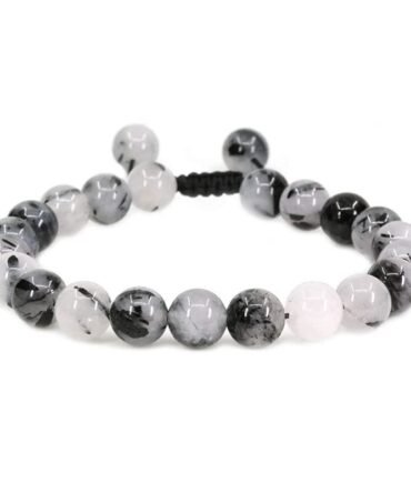Pulsera Cuarzo Turmalinado Ajustable