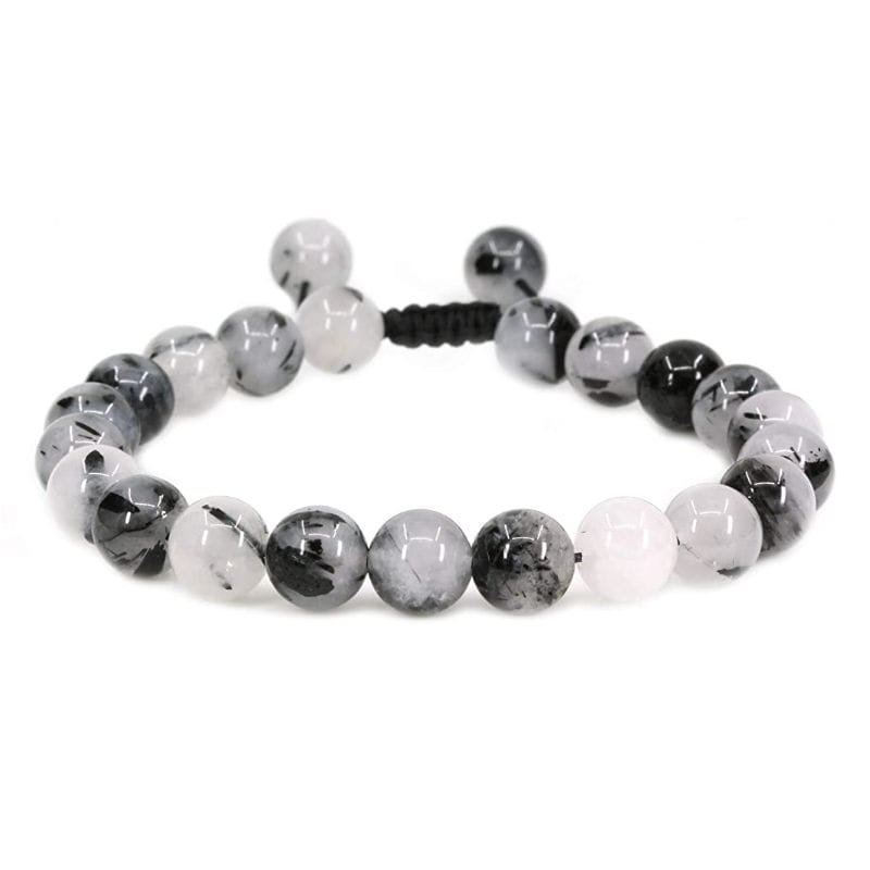 Pulsera Cuarzo Turmalinado Ajustable