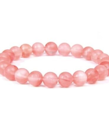 Pulsera Cuarzo Cherry o Cuarzo Cereza