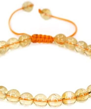 Pulsera Cuarzo Citrino 6mm