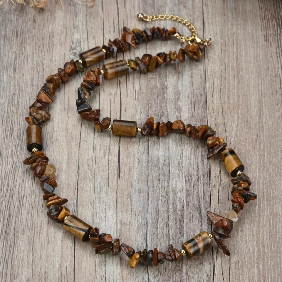 Collar Ojo De Tigre Gargantilla