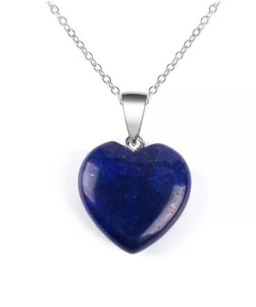 Collar Corazón Lapislázuli