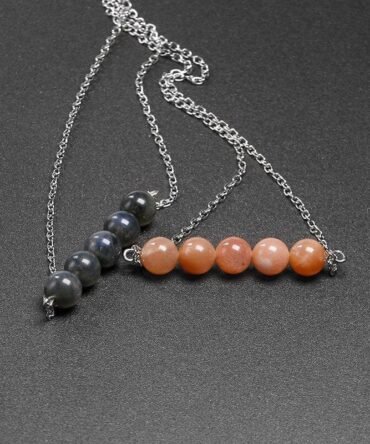 Collar Sunstone o Collar Labradorita
