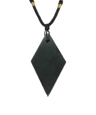 Collar Colgante Shungit Rombo