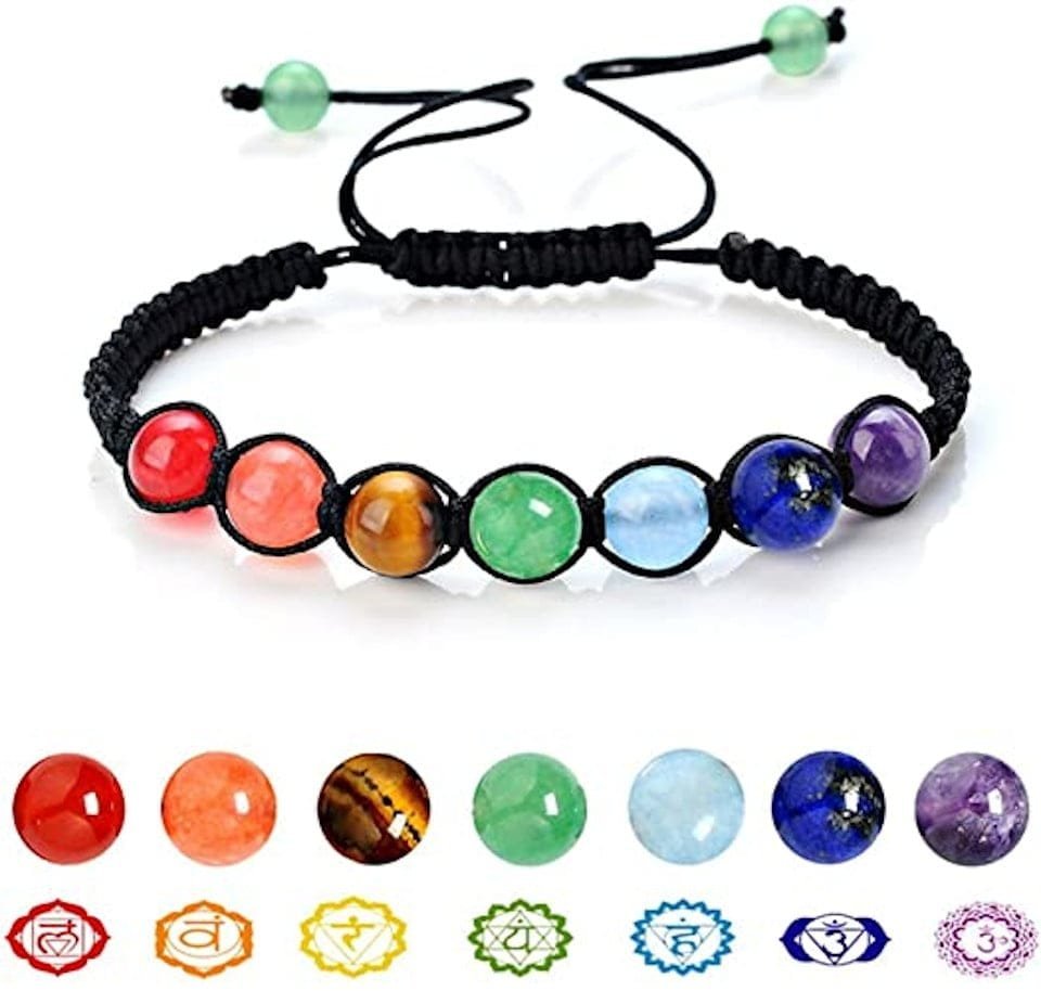 Pulsera 7 Chakras Macramé