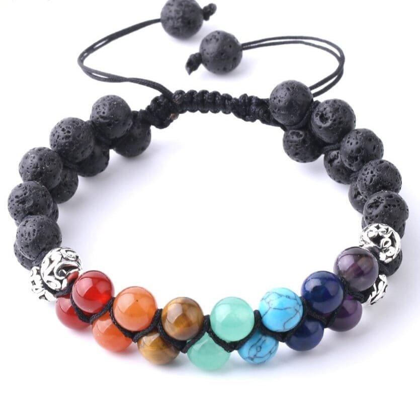 Pulsera 7 Chakras Doble 8mm - Image 4