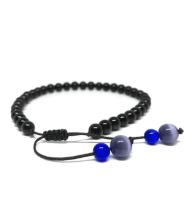 Tobillera Obsidiana Negra