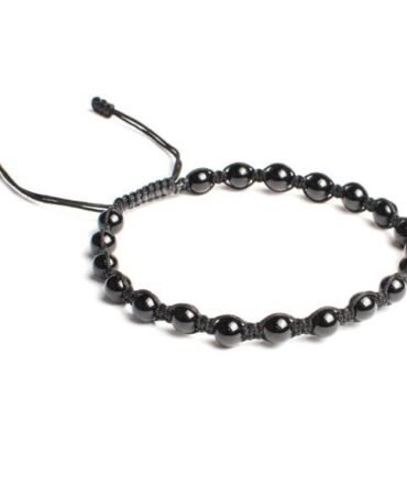 Tobillera Turmalina Negra 6mm