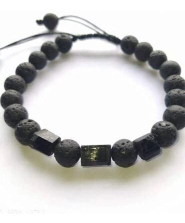 Pulsera Turmalina Negra Volcánica